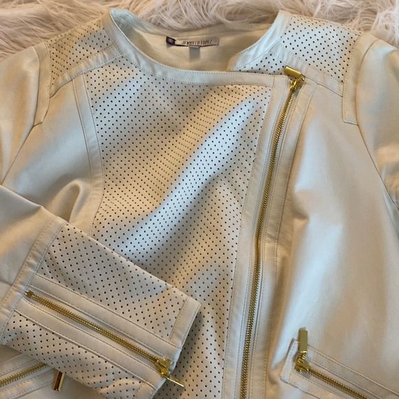 💞JENNIFER LOPEZ💞faux leather jacket - Picture 16 of 16